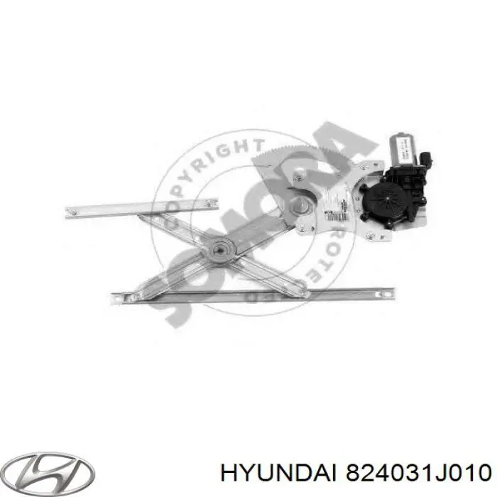 Comprar 824031J010 Hyundai/Kia Mecanismo de elevalunas delantero izquierdo