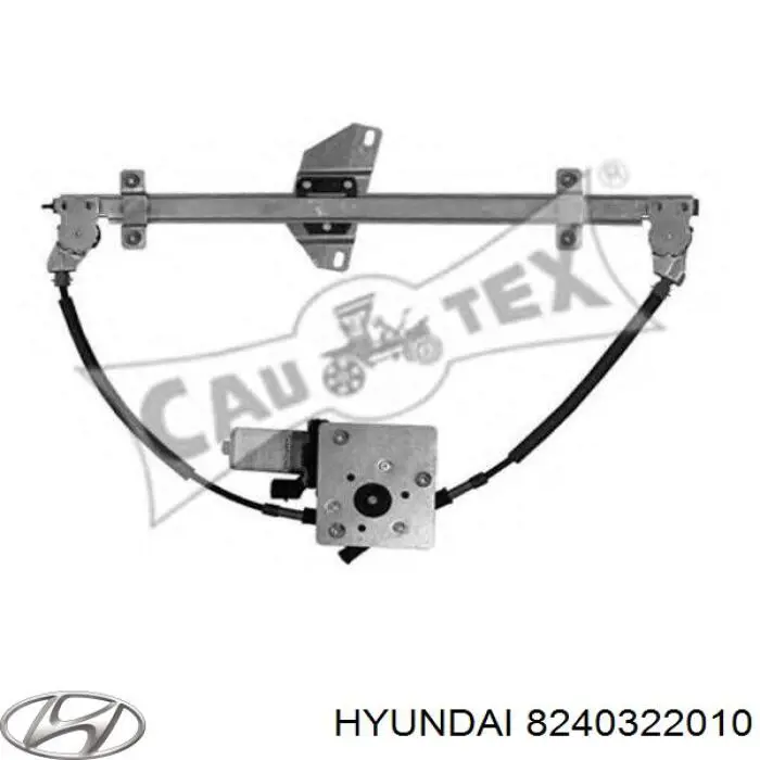 8240322010 Hyundai/Kia mecanismo de elevalunas, puerta delantera izquierda