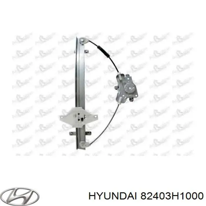Mecanismo levanta, puerta delantera izquierda para Hyundai Terracan (HP)