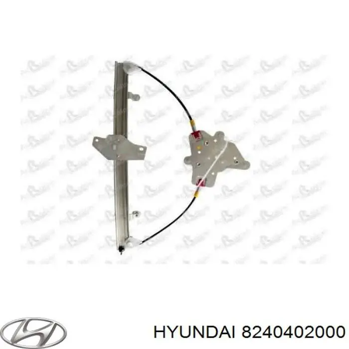 8240402000 Hyundai/Kia mecanismo de elevalunas, puerta delantera derecha