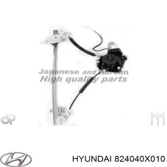 Mecanismo de elevalunas, puerta delantera derecha para Hyundai I10 (PA)