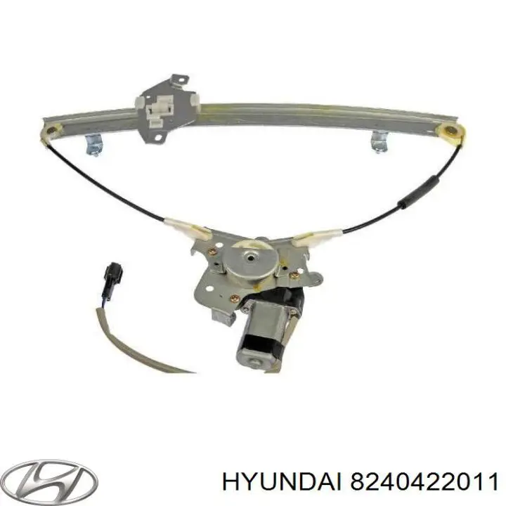 8240422011 Hyundai/Kia mecanismo de elevalunas, puerta delantera derecha