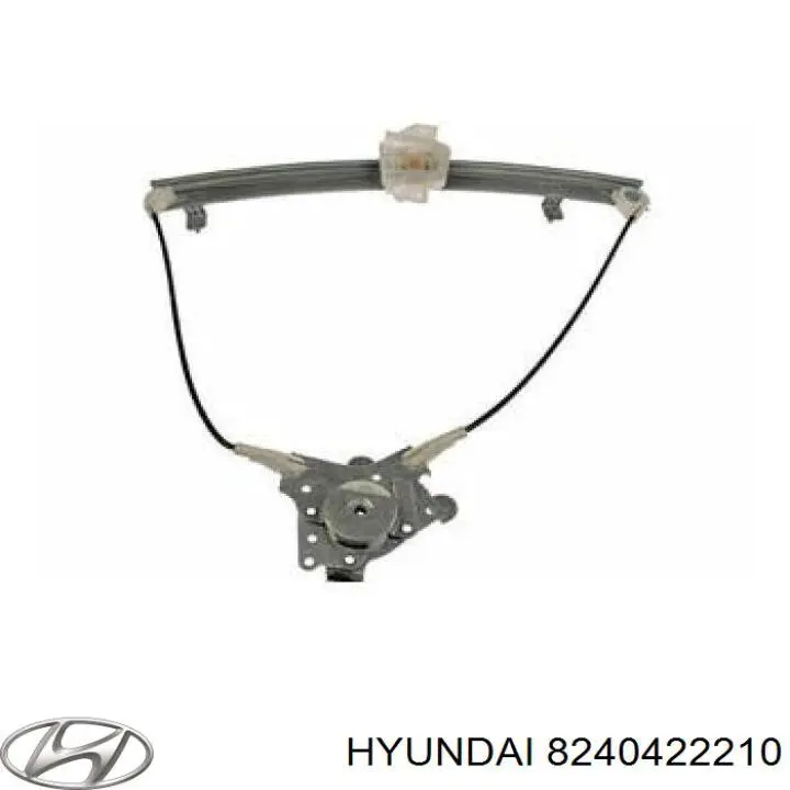 8240422210 Hyundai/Kia mecanismo de elevalunas, puerta delantera derecha