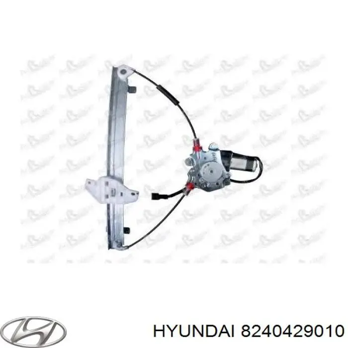 Mecanismo de elevalunas, puerta delantera derecha para Hyundai Lantra 