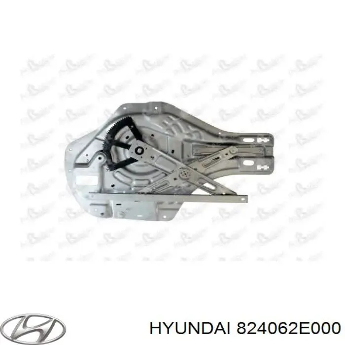 824062E000 Hyundai/Kia mecanismo de elevalunas, puerta delantera derecha