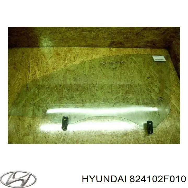 824102F010 Hyundai/Kia luna de puerta delantera izquierda