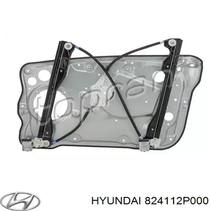824112P000 Hyundai/Kia luna delantera derecha