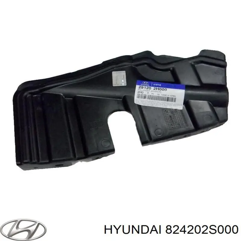 824202S000 Hyundai/Kia luna de puerta delantera derecha