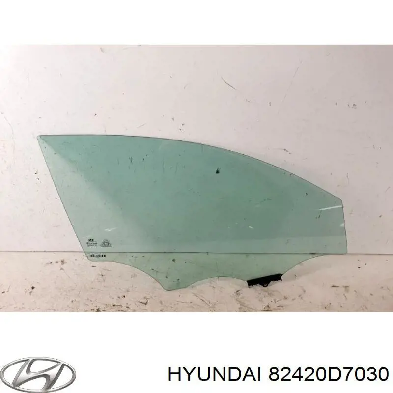 Luna de puerta delantera derecha para Hyundai Tucson (TL)