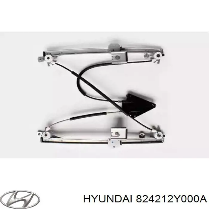 824212Y000A Hyundai/Kia luna de puerta delantera derecha