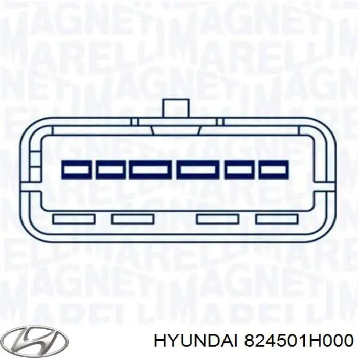 824501H000 Hyundai/Kia motor del elevalunas eléctrico