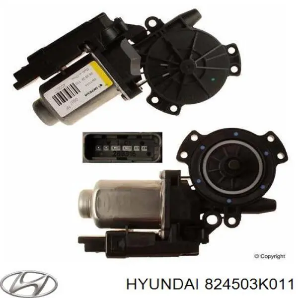 Motor eléctrico, elevalunas, puerta delantera izquierda para Hyundai Sonata (NF)