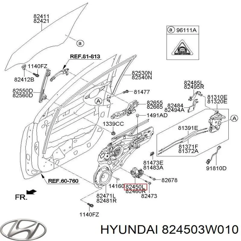 Motor eléctrico, elevalunas, puerta del conductor Hyundai/Kia 824503W010 precio, desde 121,97 EUR