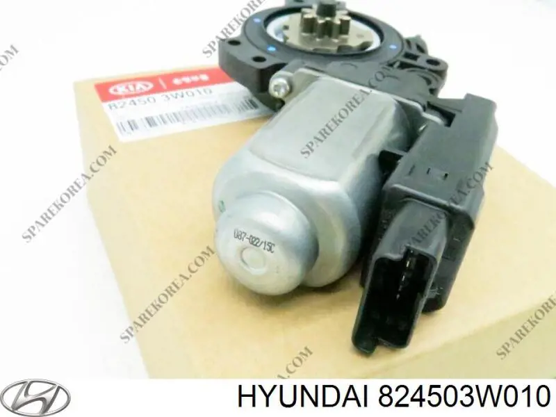 Comprar 824503W010 Hyundai/Kia Motor ventanilla coche, puerta delantera izquierda