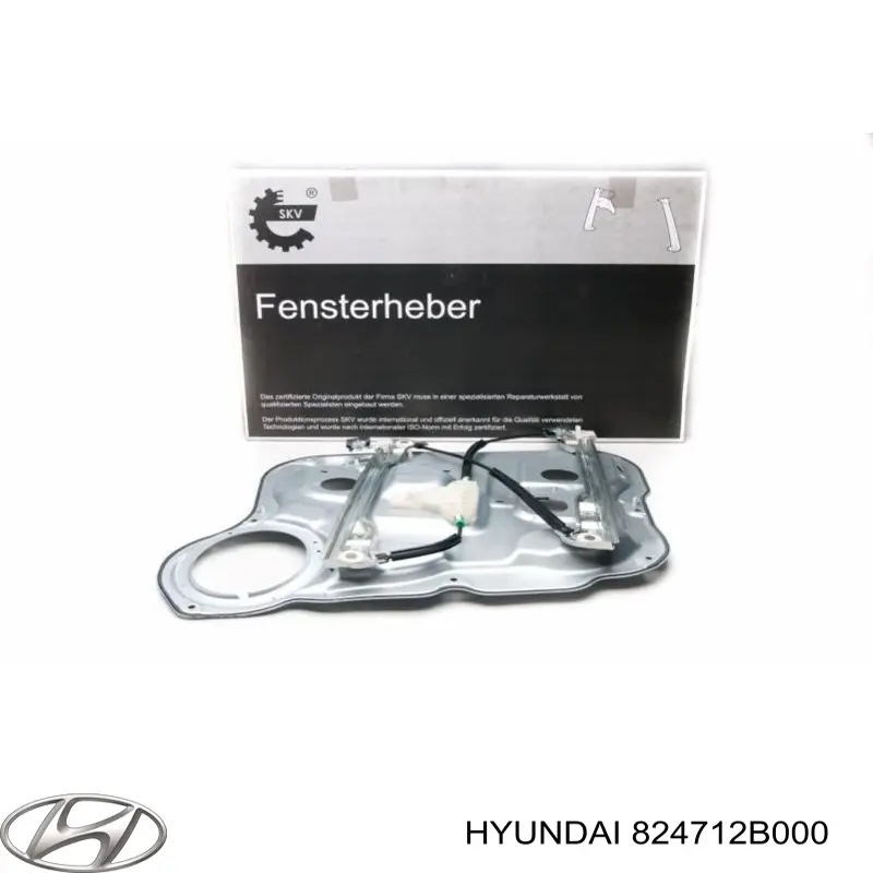Comprar 824712B000 Hyundai/Kia Mecanismo de elevalunas delantero izquierdo
