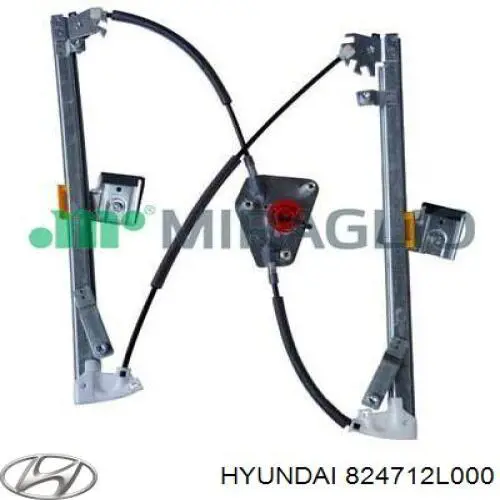 Comprar 824712L000 Hyundai/Kia Mecanismo de elevalunas delantero izquierdo