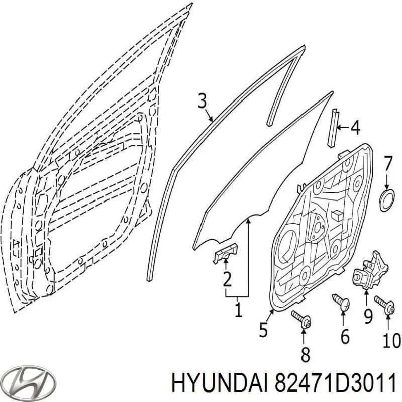 82471D3011 Hyundai/Kia