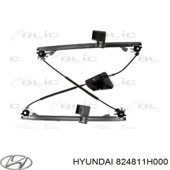 824811H000 Hyundai/Kia Mecanismo levanta, puerta delantera derecha