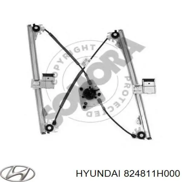 Mecanismo de elevalunas delantero derecha Hyundai/Kia 824811H000 precio, desde 116,16 EUR
