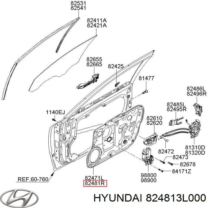 824813L000 Hyundai/Kia