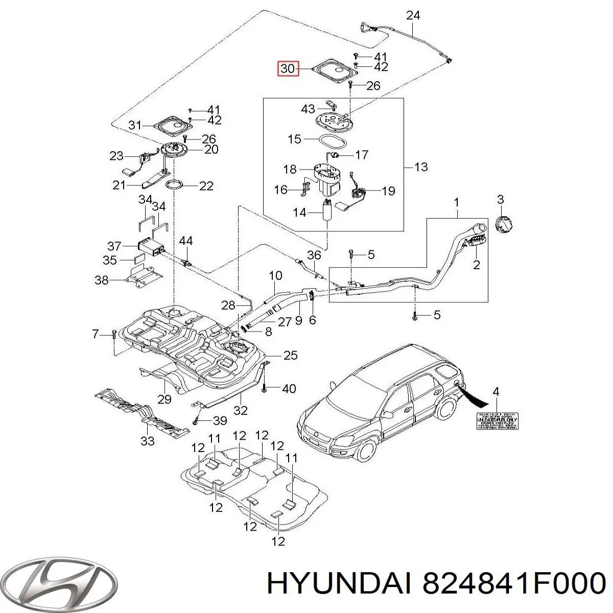 824841F000 Hyundai/Kia