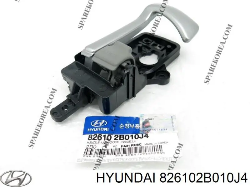 Manija interior izquierda del apoyabrazos de la puerta delantera Hyundai/Kia 826102B010J4 precio, desde 30,49 EUR