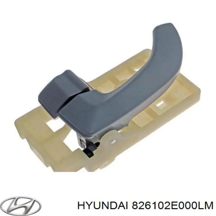 826102E000LM Hyundai/Kia manecilla de puerta, equipamiento habitáculo, delantera izquierda