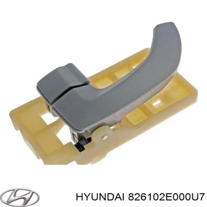 826102E000U7 Hyundai/Kia manecilla de puerta, equipamiento habitáculo, delantera izquierda