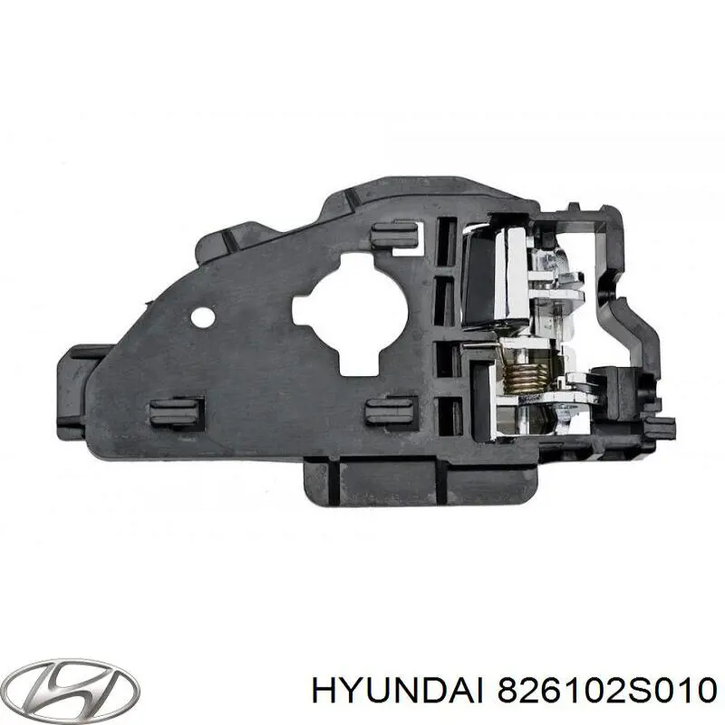 826102S010 Hyundai/Kia manecilla de puerta, equipamiento habitáculo, izquierda delantera/trasera