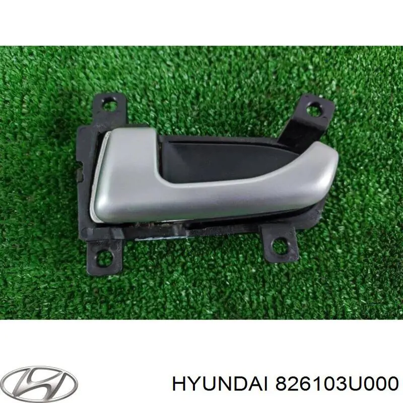 826103U000 Hyundai/Kia manecilla de puerta, equipamiento habitáculo, izquierda delantera/trasera