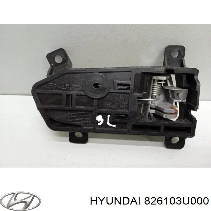 Manija interior izquierda delantera/trasera de puerta Hyundai/Kia 826103U000 precio, desde 30,49 EUR