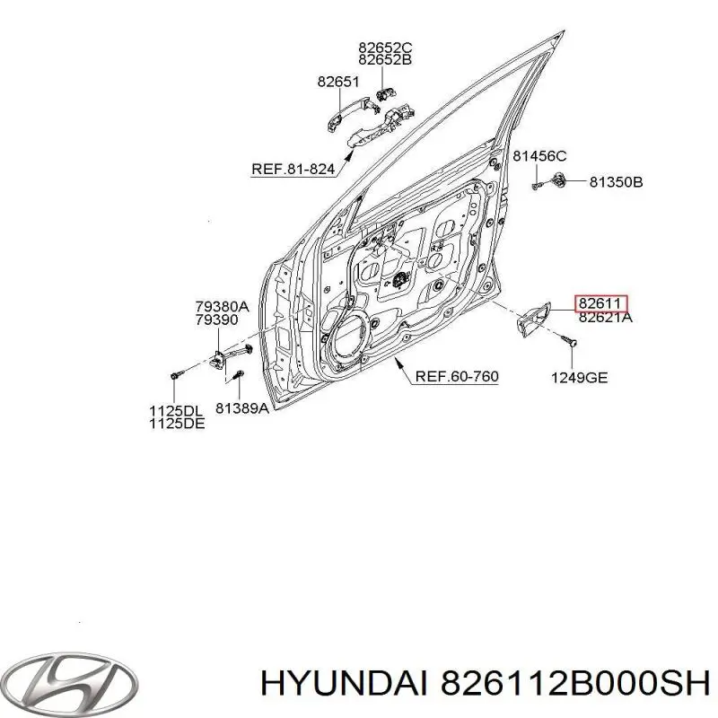 826112B000SH Hyundai/Kia