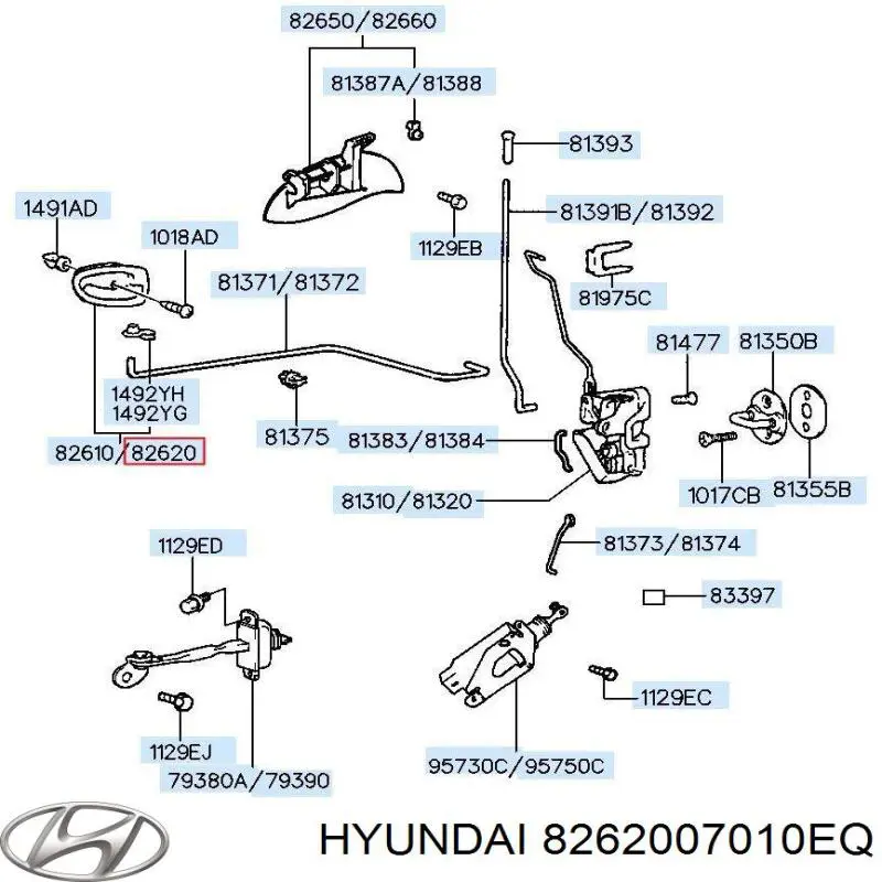 8262007010EQ Hyundai/Kia