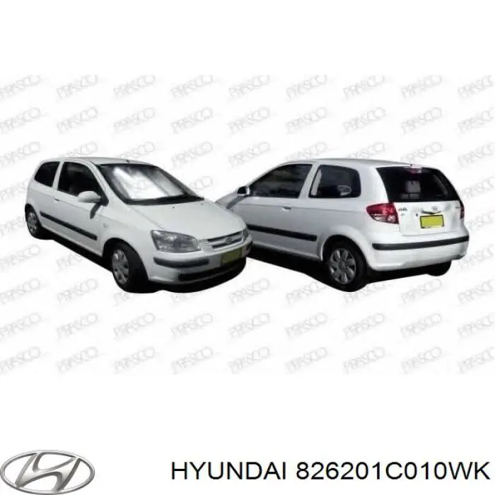 Manecilla de puerta, equipamiento habitáculo, delantera derecha para Hyundai Getz 