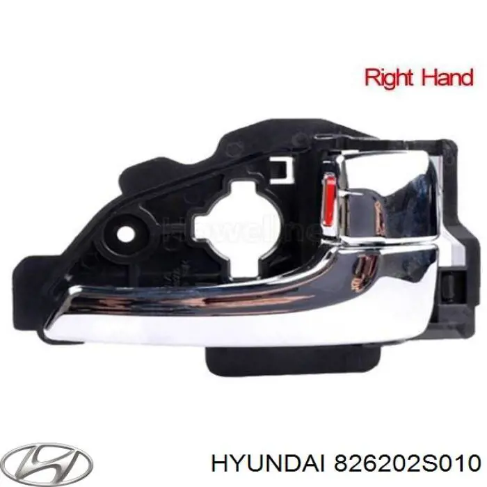 Comprar 826202S010 Hyundai/Kia Manija interior derecha delantera/trasera de puerta