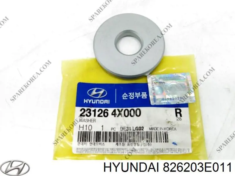 826203E010 Hyundai/Kia manecilla de puerta, equipamiento habitáculo, delantera derecha