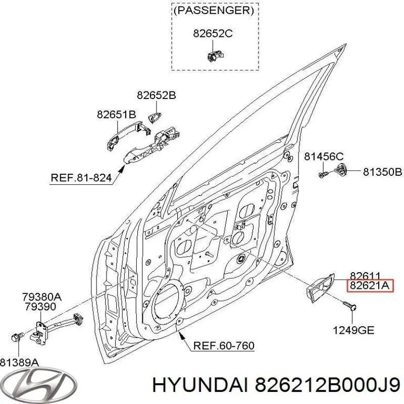 826212B000J9 Hyundai/Kia