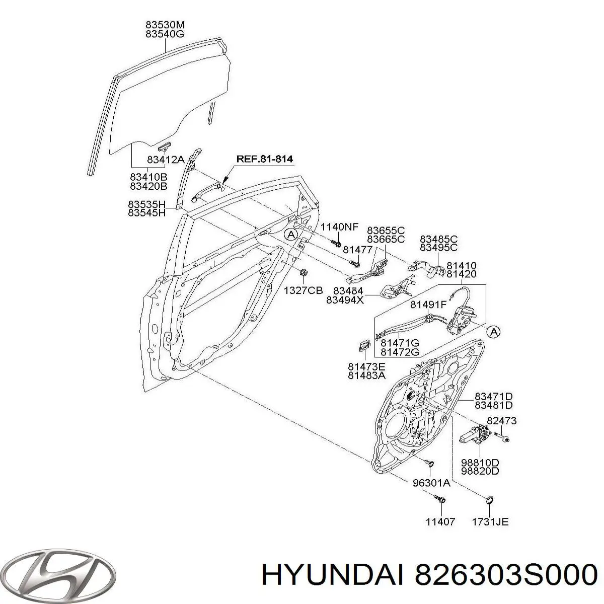 826303S000 Hyundai/Kia