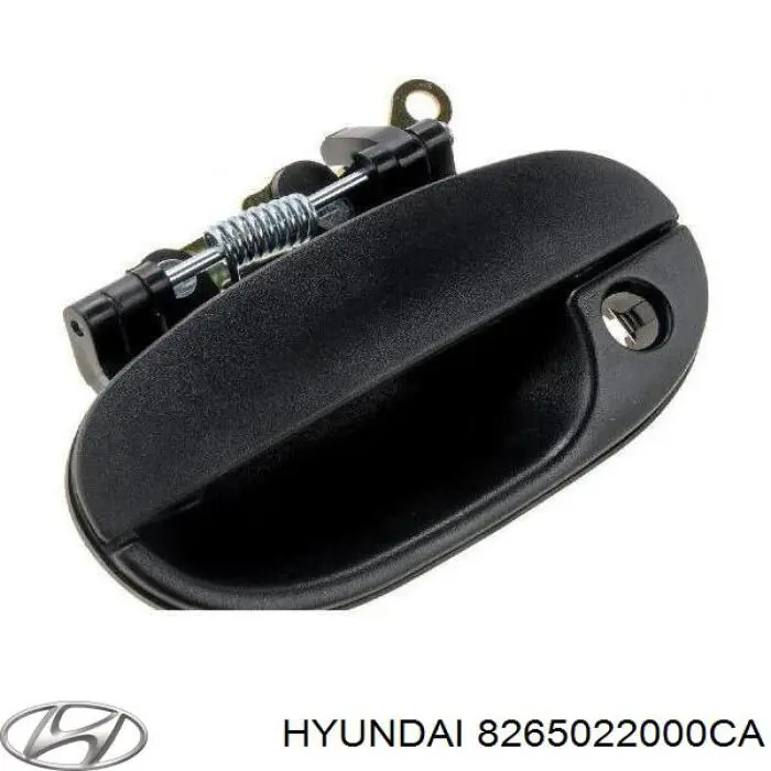Manija exterior izquierda de puerta delantera Hyundai/Kia 8265022000 precio, desde 16,23 EUR