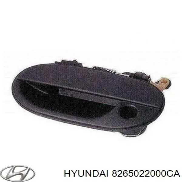 Comprar 8265022000 Hyundai/Kia Manija exterior izquierda de puerta delantera