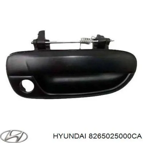 Comprar 43600 Metalcaucho Manija exterior izquierda de puerta delantera