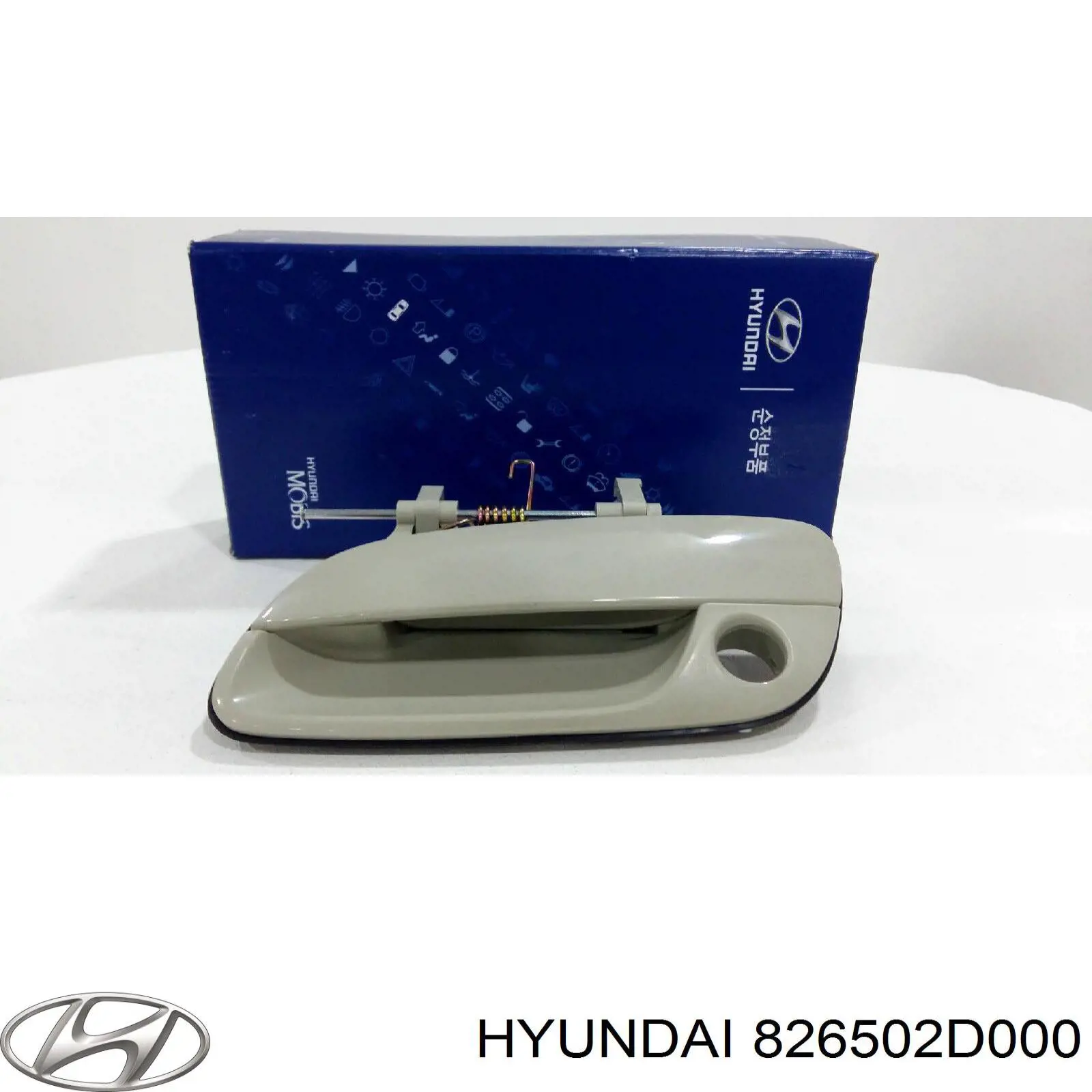 826502D000 Hyundai/Kia tirador de puerta exterior delantero izquierda