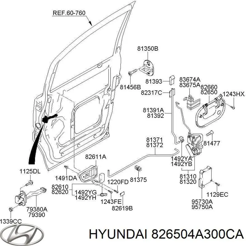 826504A300CA Hyundai/Kia