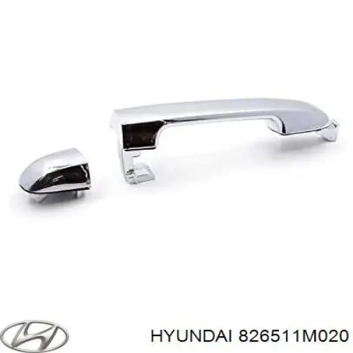 Comprar 826511M020 Hyundai/Kia Manilla de puerta exterior delantero