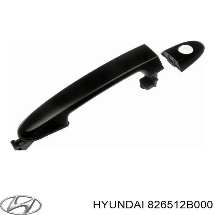 826512B000 Hyundai/Kia Manija exterior de puerta trasera