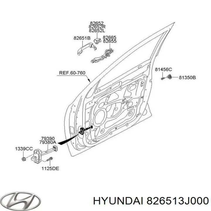 826513J000 Hyundai/Kia