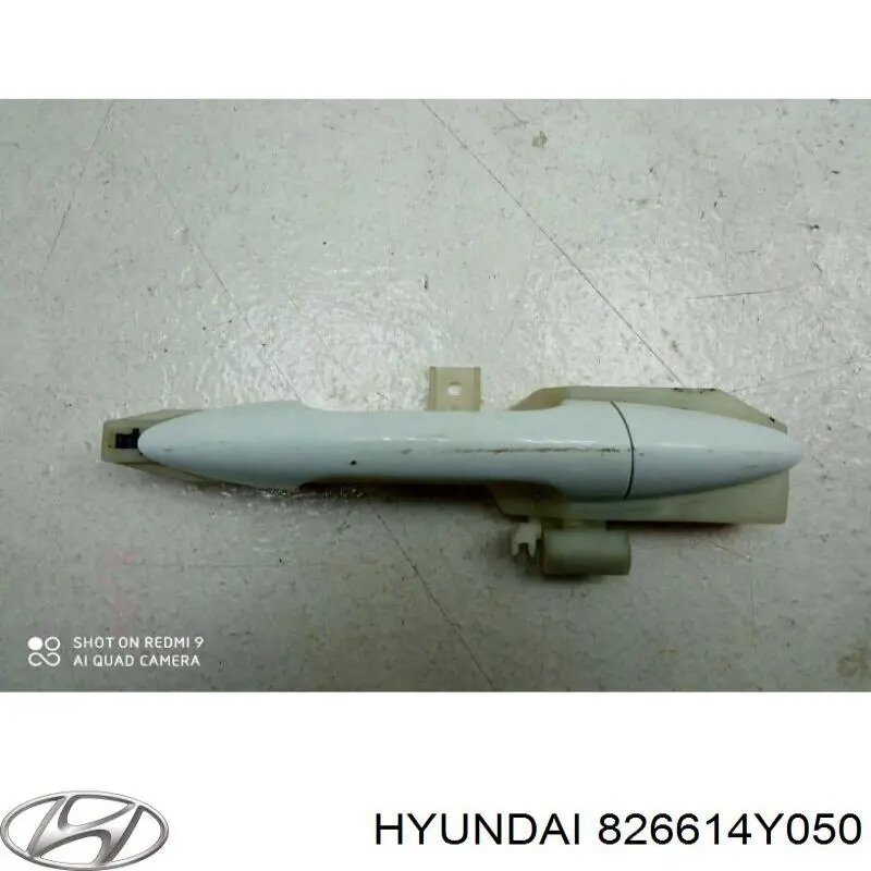 826614Y050 Hyundai/Kia tirador de puerta exterior delantero derecha