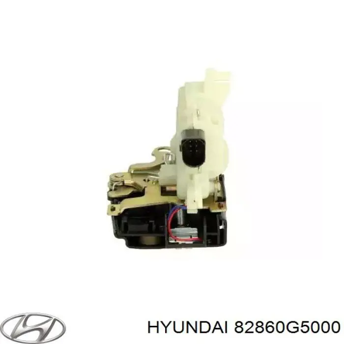 82860G5000 Hyundai/Kia moldura de puerta delantera derecha superior