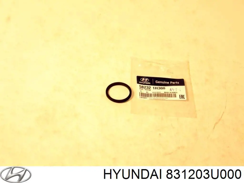 Comprar 831203U000 Hyundai/Kia Sellador de puerta trasera derecha (en carrocería)
