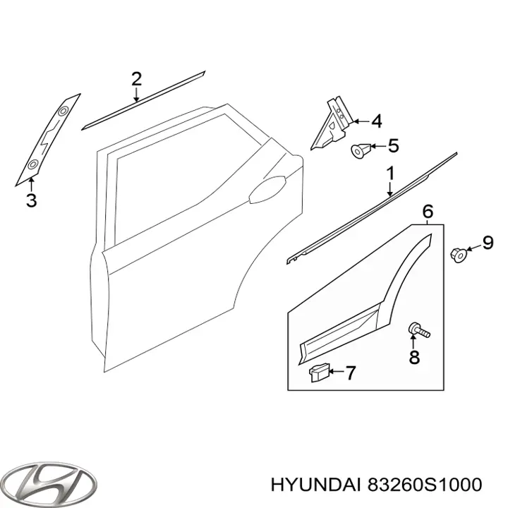 83260S1000 Hyundai/Kia